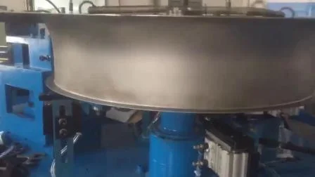 Гидравлическая машина для складывания фланцевых валков с вертикальным корпусом вентилятора